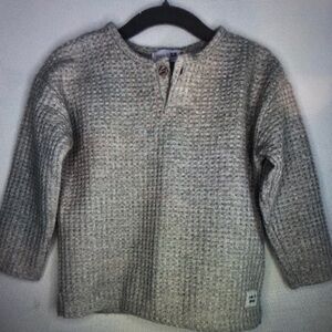 Cozy Gray Kids Sweater